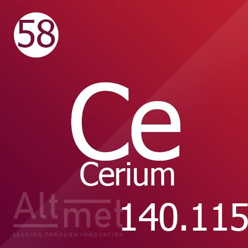Цери нь атомын дугаар 58, Ce тэмдэглэгээтэй химийн элемент юм. Цери нь ...